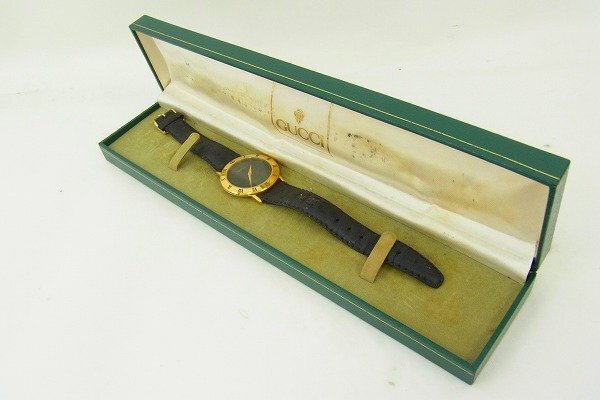 C030-J41-1575◎ GUCCI グッチ 3000.2.M メンズ クォーツ 腕時計 現状品③ 渋谷 ◎