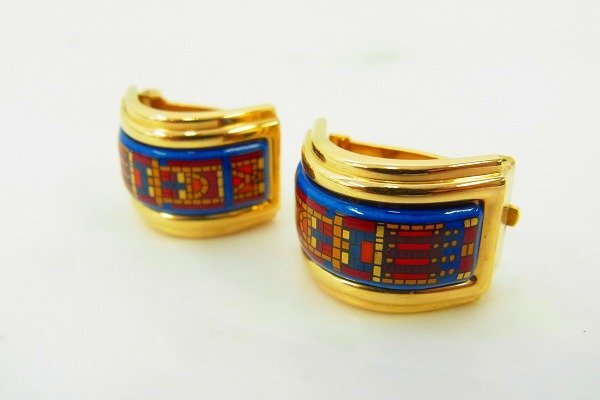 C031-J48-209◎ HERMES エルメス イヤリング ペアセット アクセサリー 現状品③ 渋谷 ◎