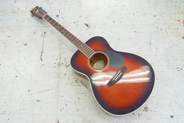 C056-J40-1453 YAMAHA ヤマハ FS-423SKE OBS アコースティックギター アコギ 現状品③＠ 渋谷