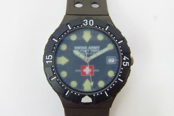 C028-J41-1562◎ SWISS ARMY スイスアーミー メンズ クォーツ 腕時計 現状品③ 渋谷 ◎