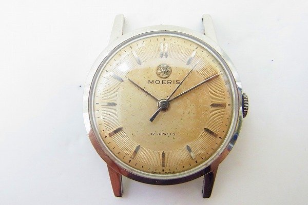C029-J41-1563◎ MOERIS モーリス メンズ 手巻き 腕時計 現状品③ 渋谷 ◎