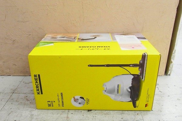 A112-J43-379 未開封 KARCHER ケルヒャー SC3 EASY FIX W クリーナー 現状品③ 渋谷