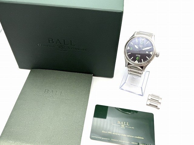 BALLWATCH ボールウォッチ NM2090C ストークマンII メンズ 自動巻 腕時計 稼動 箱・保証書・余りコマ 現状品 新宿001