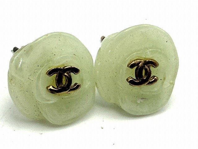 CHANEL シャネル カメリア ココマーク 02P ピアス ペア 現状品 新宿022◎