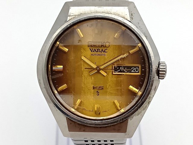 A219【稼動】SEIKO セイコー キングセイコー バナック 5626-723B 9面カットガラス メンズ 自動巻 現状品 新宿◎