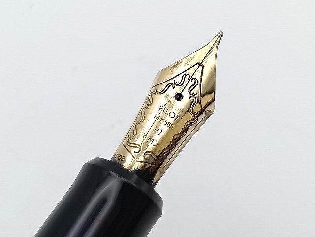 A235 PILOT パイロット カスタム742 万年筆 ペン先14K/585 M刻印 現状品 新宿◎