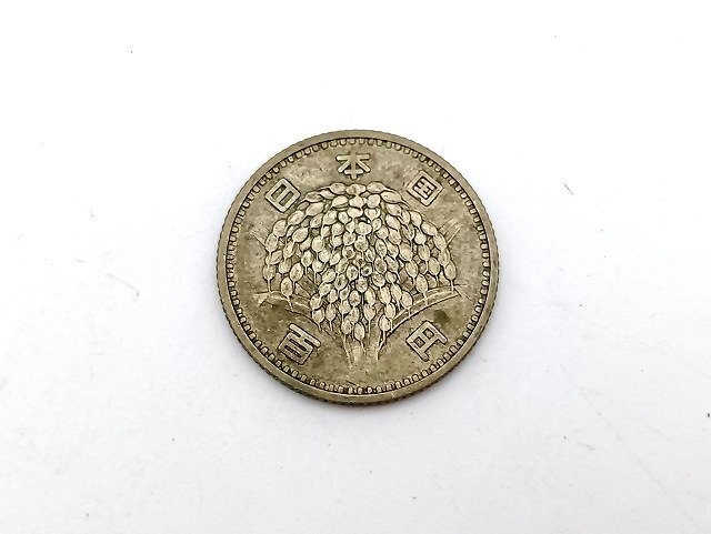 A260 100円銀貨 昭和35年 稲穂 1枚 硬貨 記念硬貨 現状品 新宿◎