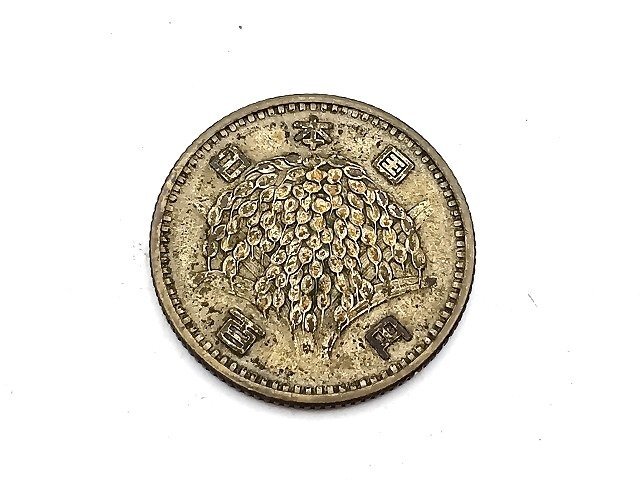 A265 100円銀貨 昭和34年 稲穂 1枚 硬貨 記念硬貨 現状品 新宿◎