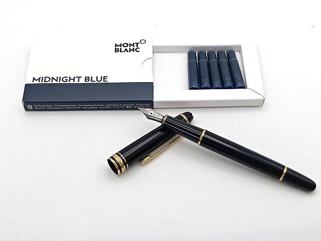 A239 MONTBLANC モンブラン マイスターシュテュック 万年筆 ペン先14K 現状品 新宿◎