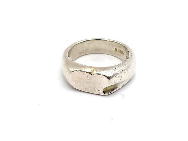 A284 TIFFANY＆Co ティファニー エルサペレッティ シグネットハート リング SV925 現状品 新宿◎