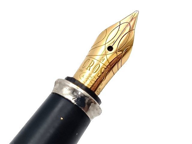 A240 CROSS クロス タウンゼント 万年筆 ペン先18K ゴールドカラー 現状品 新宿◎