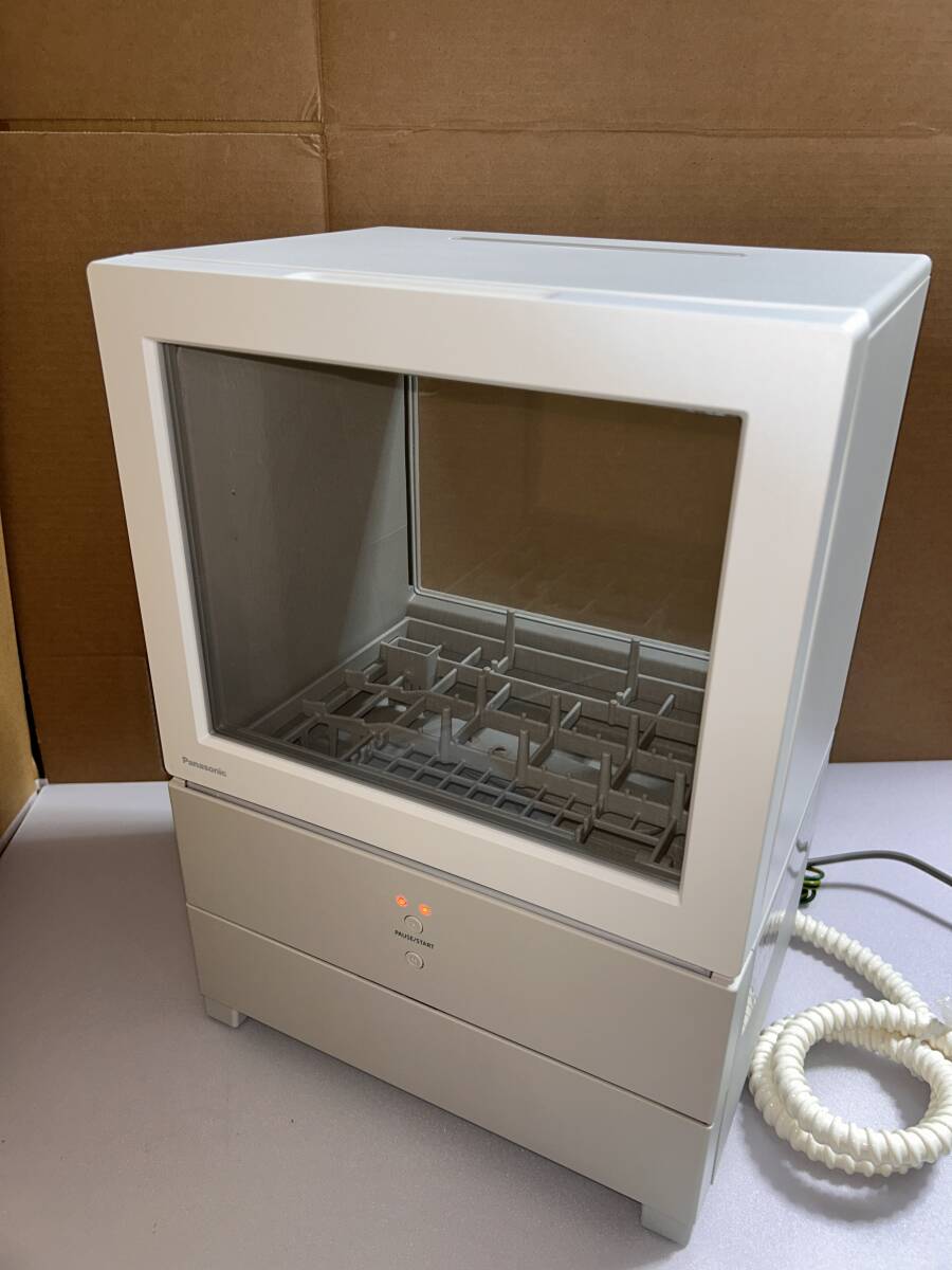 【2025年製/訳あり/通電確認済】Panasonic パーソナル食器洗い乾燥機 SOLOTA（ソロタ） NP-TML1-W ホワイト タンク式 工事不要 