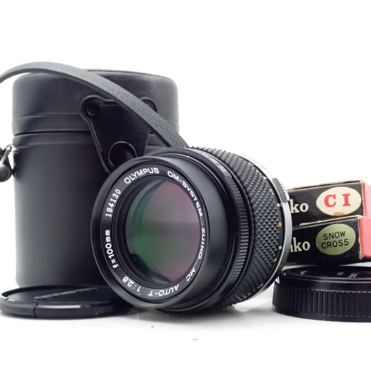 整備済 OLYMPUS 後期型 OM-SYSTEM ZUIKO MC AUTO-T 100mm f2.8 望遠ポートレート 単焦点 マニュアル オールドレンズ