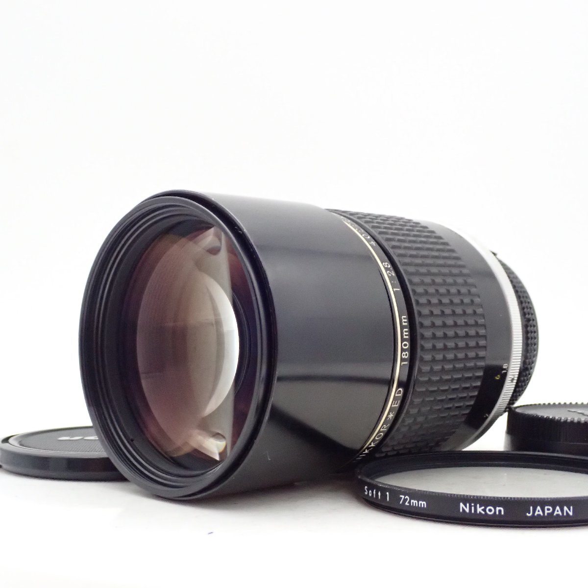 整備済 Nikon Ais Ai-s Nikkor 180mm f2.8 ED テレフォト 望遠 単焦点 プライム マニュアル オールドレンズ 402230