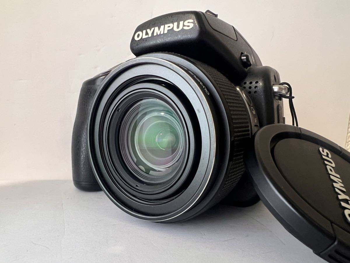 ★極上美品★ オリンパス Olympus SP-570UZ 20x 単三電池仕様 前キャップ付 ★動作確認済み #0630 #15