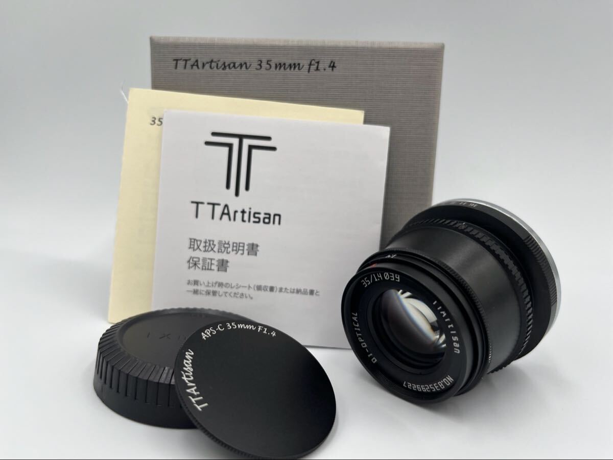 ★極上美品★ TTArtisan 銘匠光学 35mm f1.4 FUJIFILM FXマウント ★動作確認済み #688 #45
