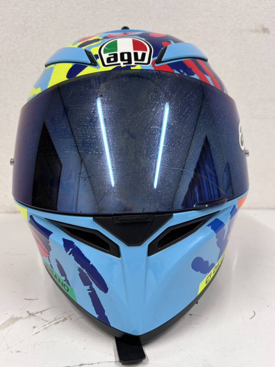 E917　AGV　K-3 SV　MISANO　2014　バレンティーノ　ロッシ　フルフェイス　ヘルメット　Lサイズ　59㎝-60㎝未満　ミサノ　レプリカ　46