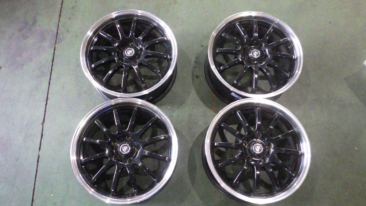 個人宅不可2★AMD　Auto Maniac Design　Spread Line　PCD100　5穴　17インチ　7J+48　ホイール4本　