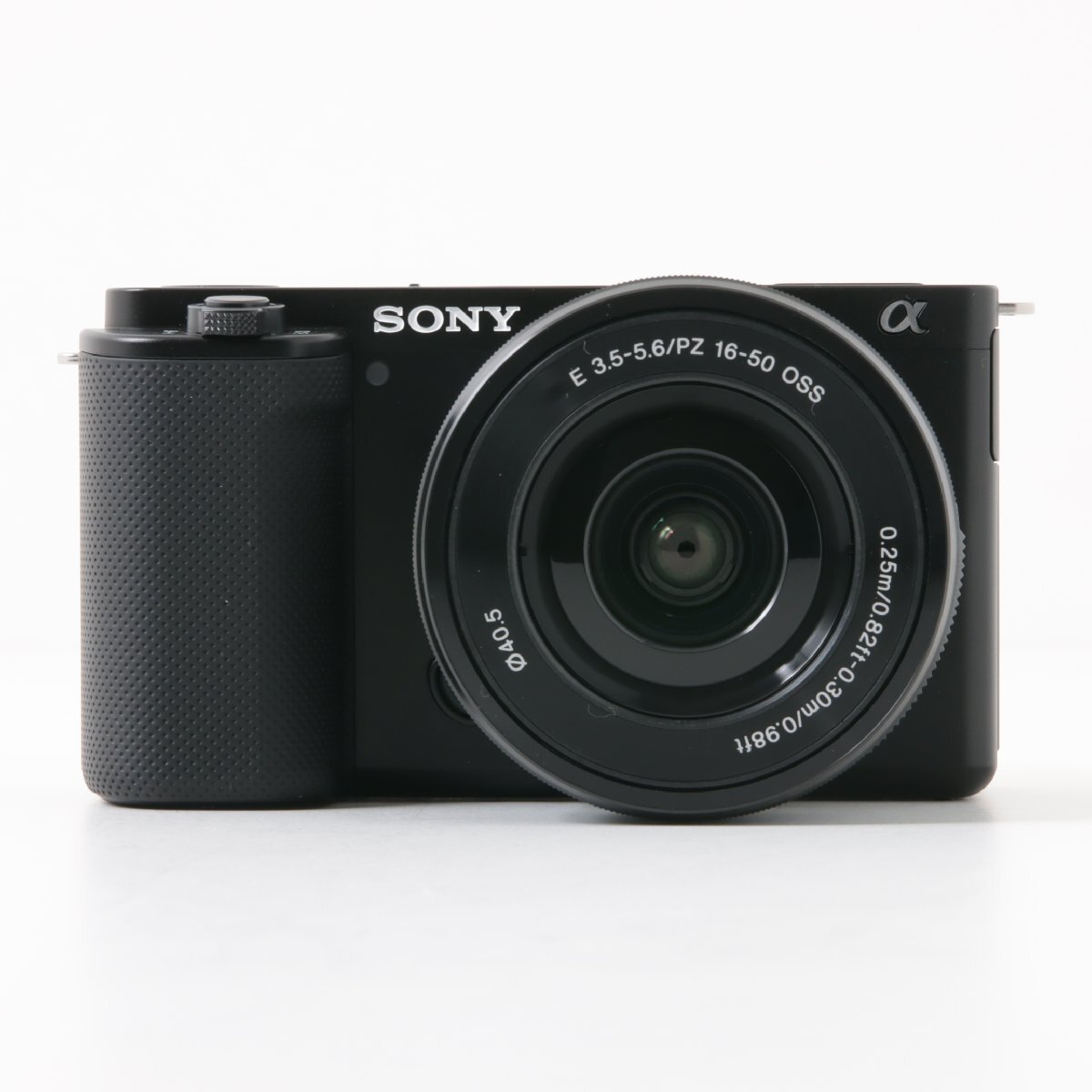 1円～ SONY ソニー ミラーレス一眼カメラ ZV-E10 レンズキット　/　PZ 16-50mm 3.5-5.6　/　シューティンググリップ　【簡易動作確認品】