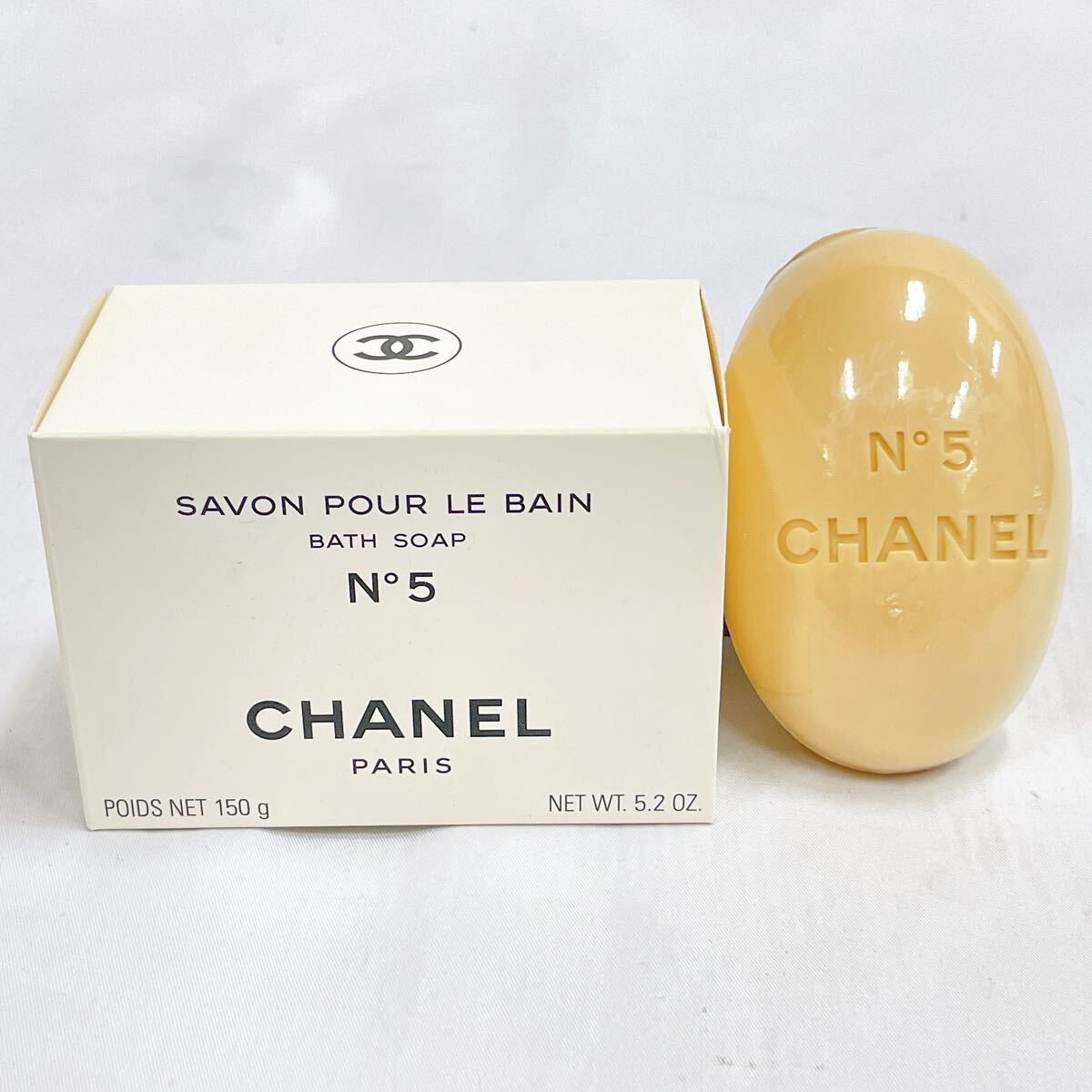 07008 未使用品 シャネル CHANEL N°5 ナンバー5 サヴォン 石鹸 150g 箱付き バスソープ 固形石けん ボディケア バスソープ コスメ
