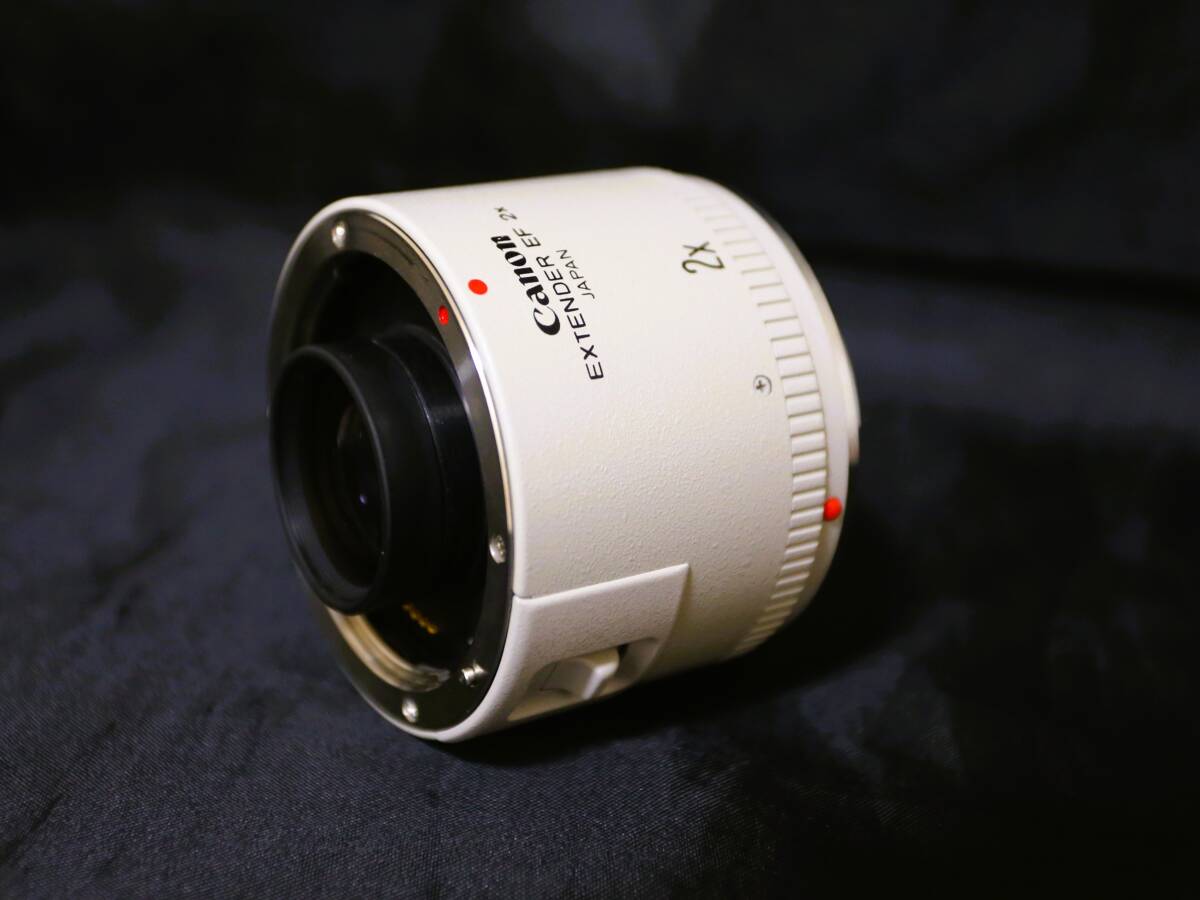 canon EF2×テレコンバータ　＃2倍　動作品　美品