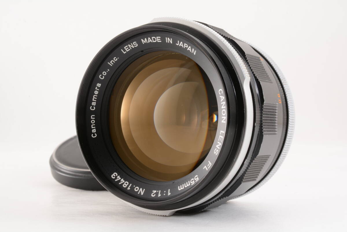 管F3723 キャノン Canon FL 55ｍｍ f1.2 MF 一眼カメラレンズ