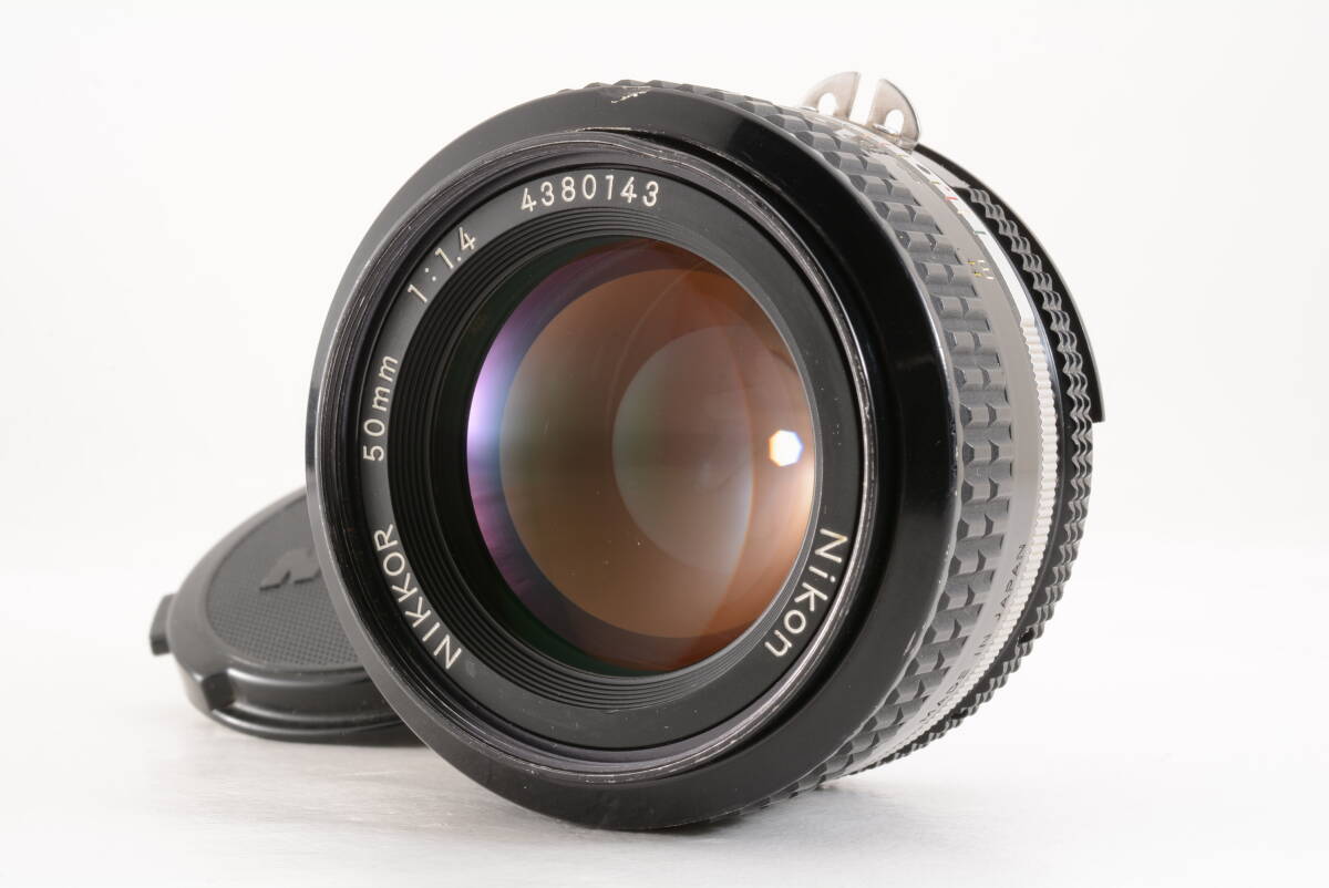 管F3725 ニコン Nikon NIKKOR 50mm f1.4 Ai MF 一眼カメラレンズ