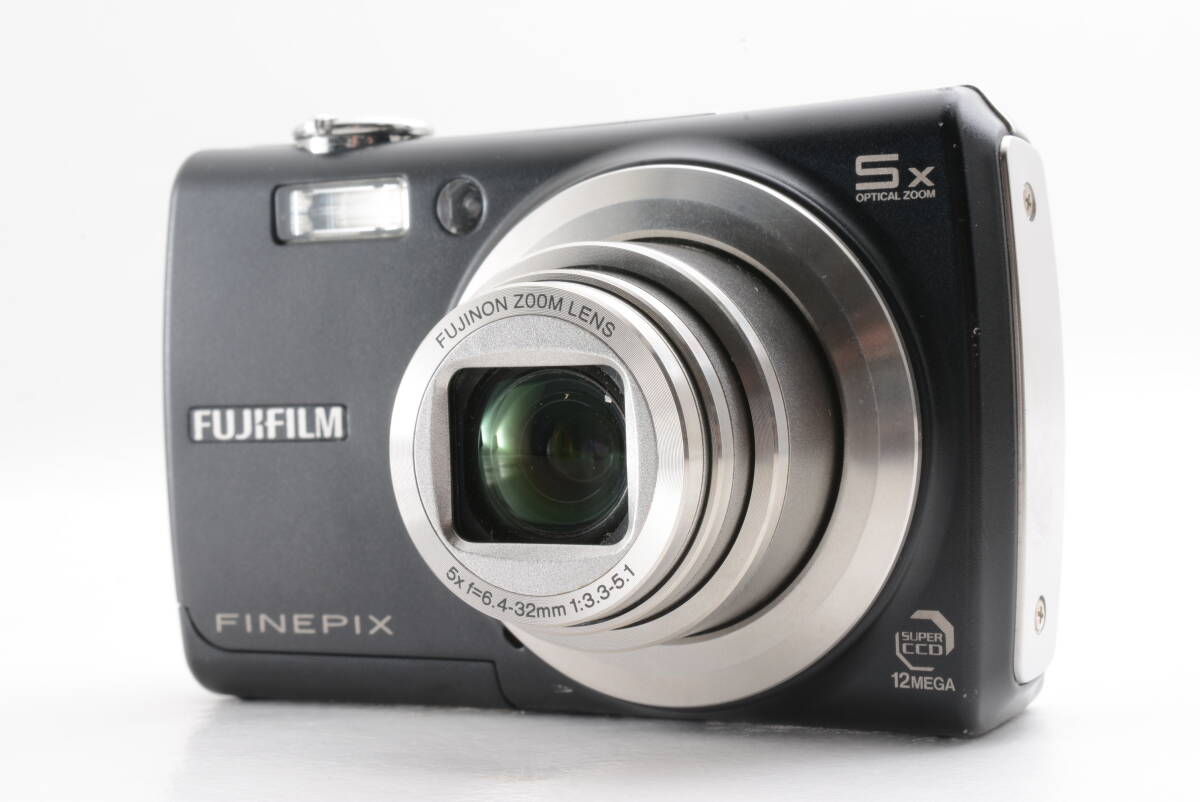 管N11121 富士フィルム FUJIFILM FinePix F100fd ファインピックス 黒 ブラック コンパクトデジタルカメラ