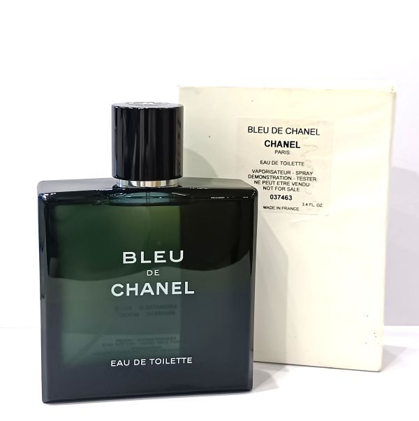 B◆CHANEL◆香水 シャネル BLEU DE CHANEL ブルー ドゥ シャネル EDT オードトワレ 100ml SPRAY テスター 長期保管品