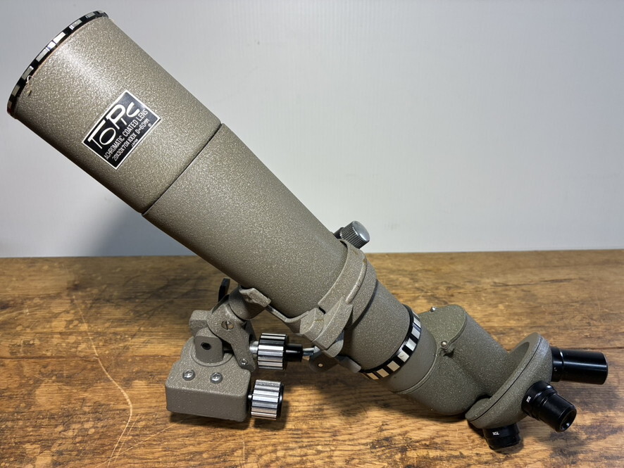 8-R-61/3-100 ★望遠鏡★ TOPIC 20×30×70×100× D=60MM ACHROMATIC COATED LENS 光学機器