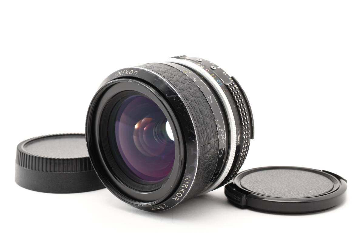 【実用品】Nikon Ai 28mm F2.8 ニコン 【動作確認済み】 #9798