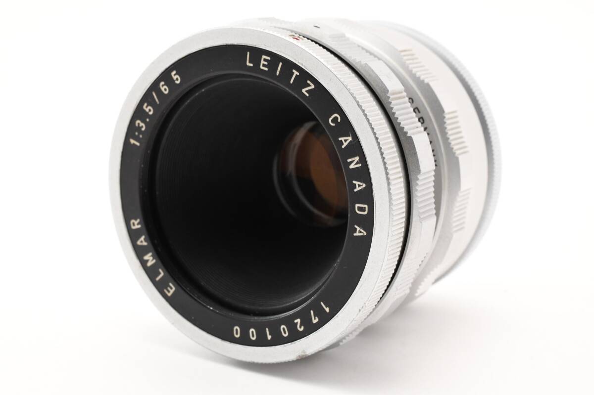 【良品】Leica 65mm F3.5 エルマー ビゾ用 ライカ 【動作確認済み】 #9768　