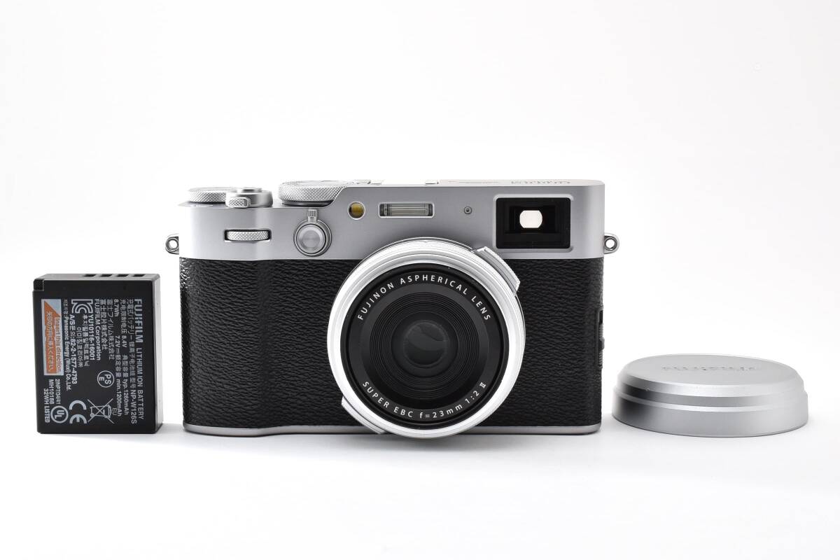 FUJIFILM X100VI デジタルカメラ バッテリー シルバー 富士フィルム【ジャンク】#9733