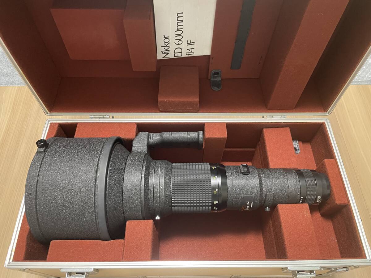 Nikon ニコン ED NIKKOR 600mm 1:4 望遠レンズ ハードケース付き
