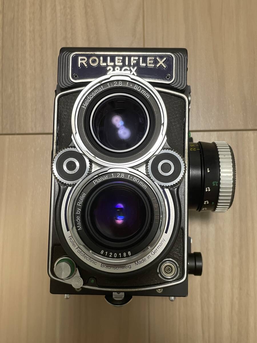 ROLLEIFLEX ローライフレックス 2.8 GX Expression 二眼 フィルムカメラ ヴィンテージ