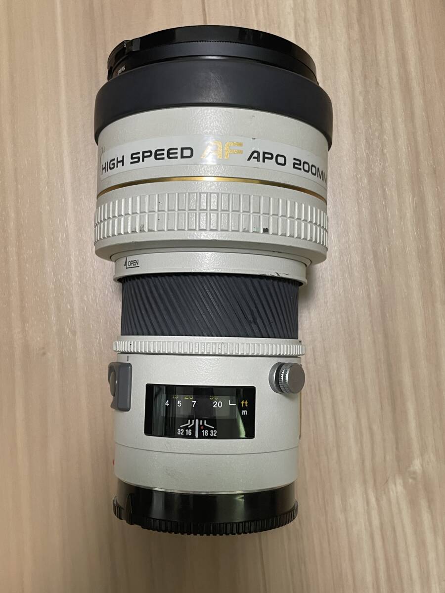 MINOLTA ミノルタ HIGH SPEED AF APO 200MM 1:2.8 (32) オートフォーカス 単焦点レンズ