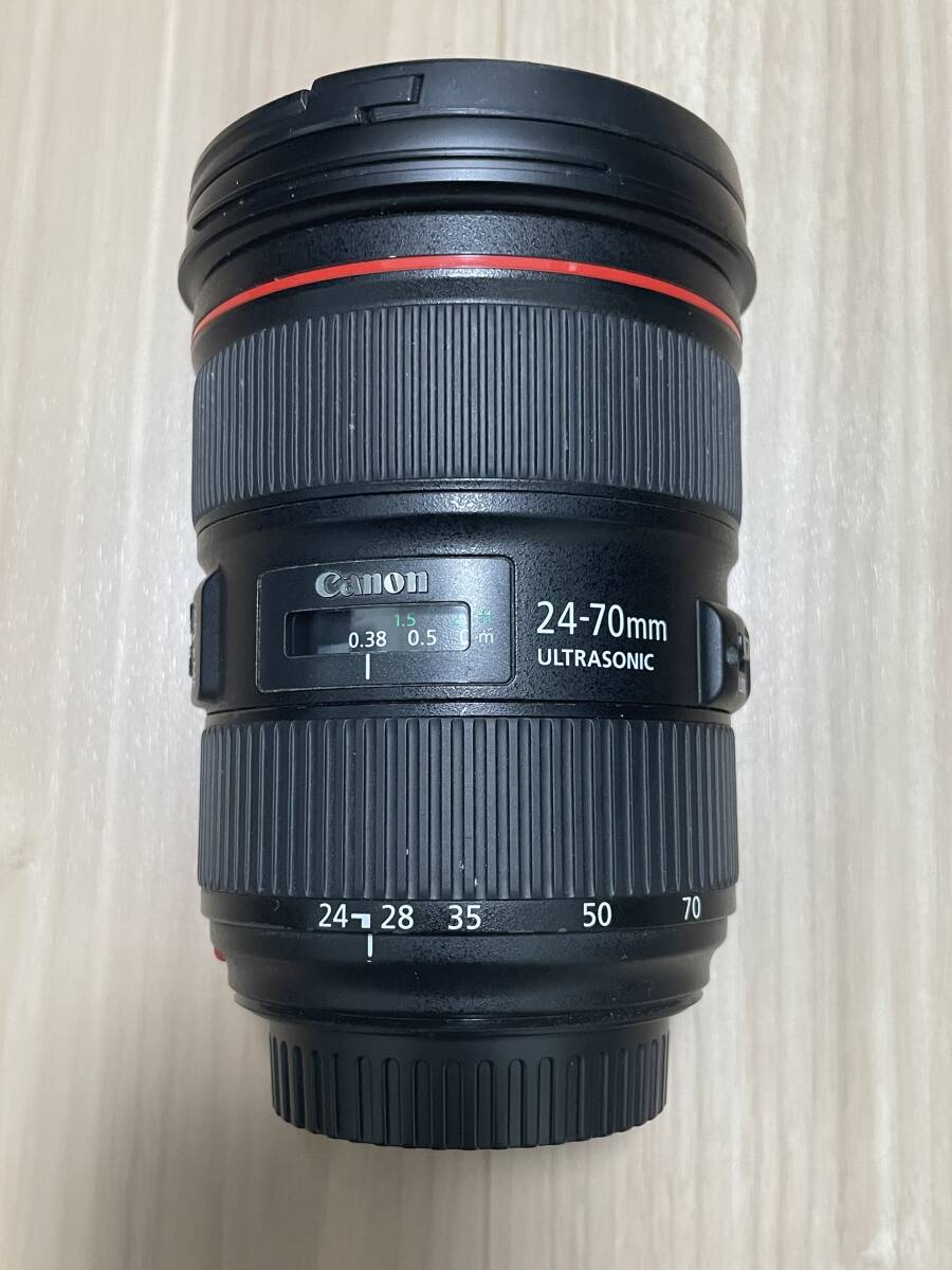 Canon キャノン ZOOM LENS EF 24-70mm 1:2.8 L II USM オートフォーカス ズームレンズ