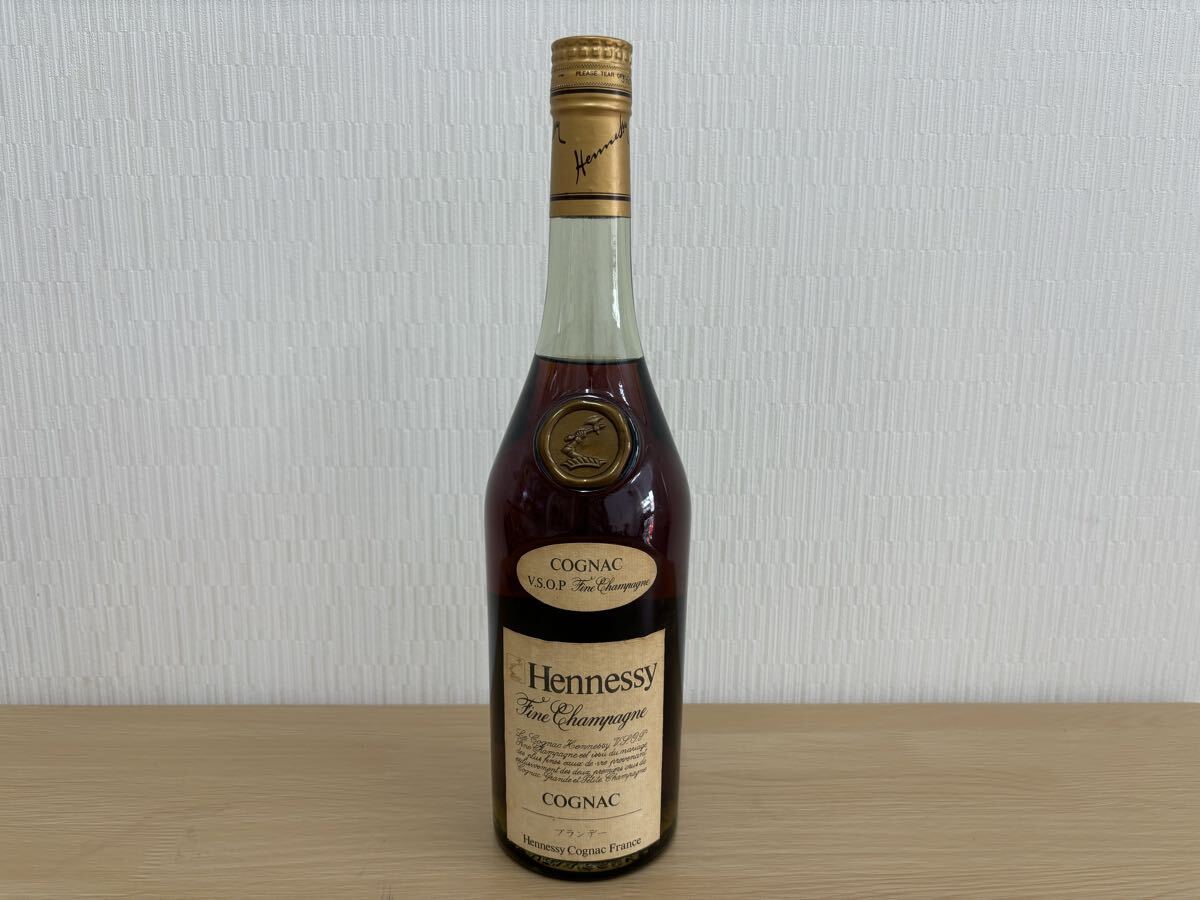 H1484 Hennessy ヘネシー コニャック VSOP ブランデー 古酒 グリーンボトル スリム 700ml 40% 未開栓
