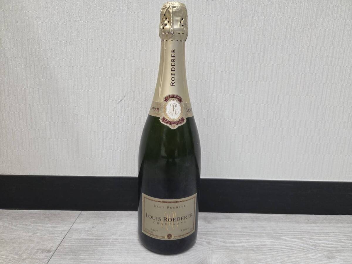 K735 【未開栓品】 ルイ ロデレール ブリュット プルミエ 750ml 旧ボトル シャンパン LOUIS ROEDERER BRUT PREMIER シャンパーニュ お酒