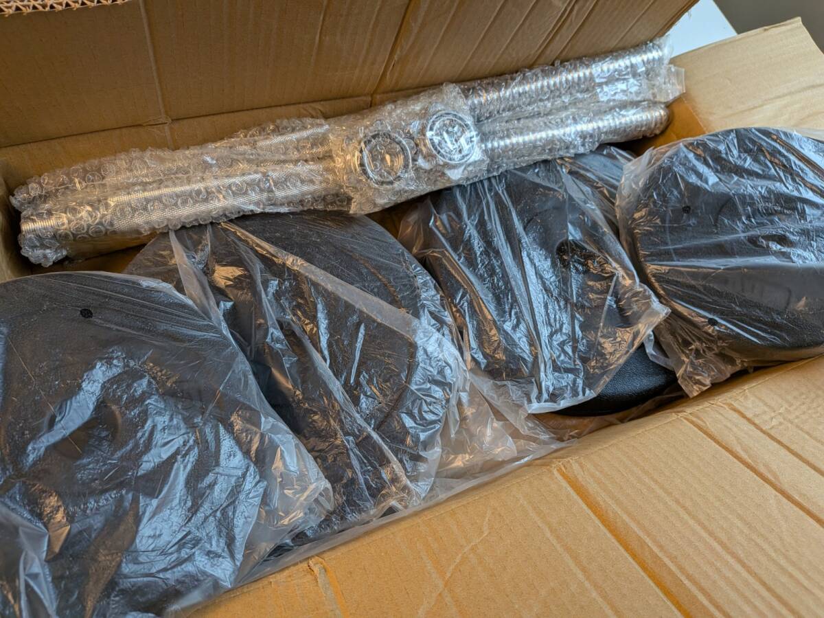 15516-013★Rise Corporation ウェイト バーベル フィットネスバー シャフト60cm 合計60kg C0163-A&C0163-B×2 未使用品 状態良好★