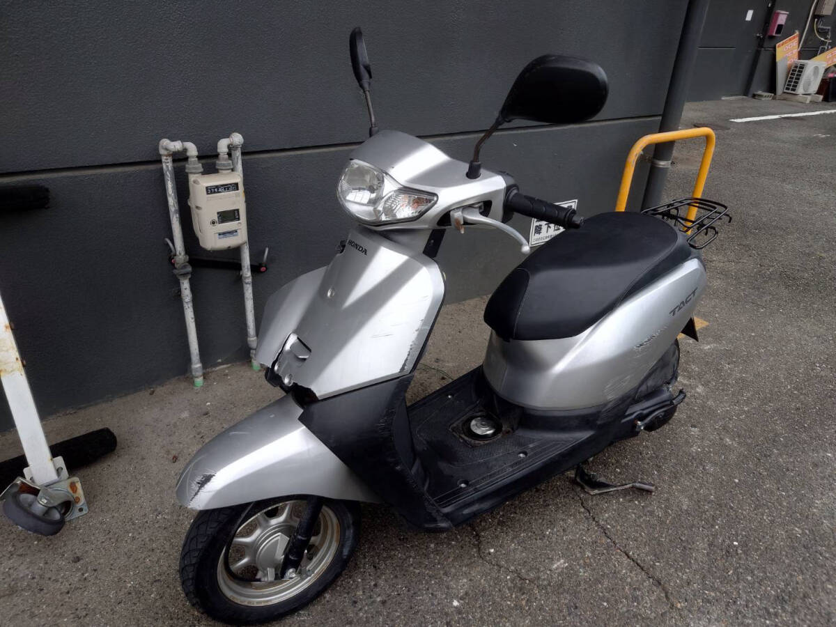 エンジン始動OK♪HONDA★ホンダ☆タクト★インジェクションFl☆AF79-1341***★28874km☆人気車種★1円スタート売り切りです♪♪