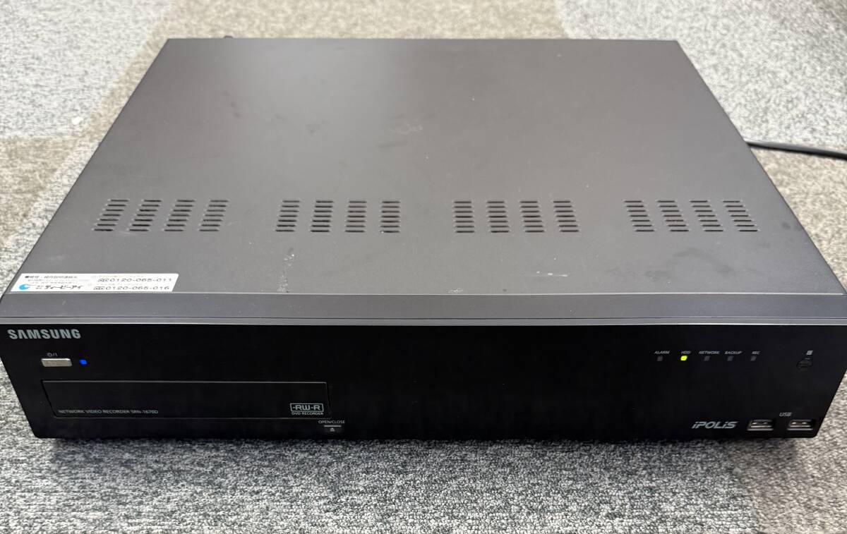 サムスン　SAMSUNG SRN-1670DN ネットワークビデオレコーダー