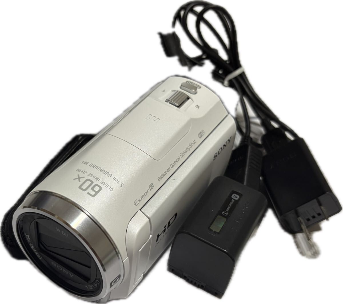 ★極上美品★ 付属品多数 充電器 ポーチ バッテリー2個 ソニー SONY HDR-CX675 #32640831
