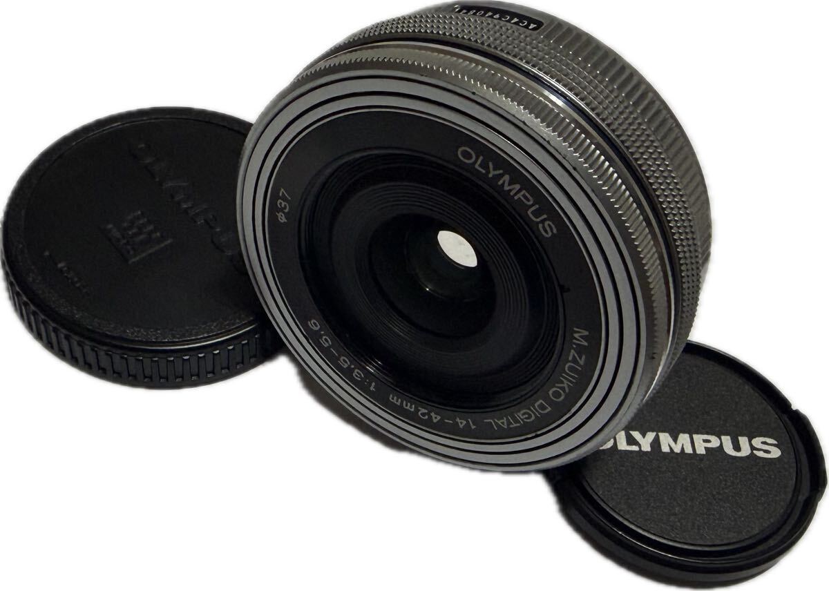 ★極上美品★ オリンパス OLYMPUS M.ZUIKO DIGITAL ED 14-42mm F3.5-5.6 EZ #31600028