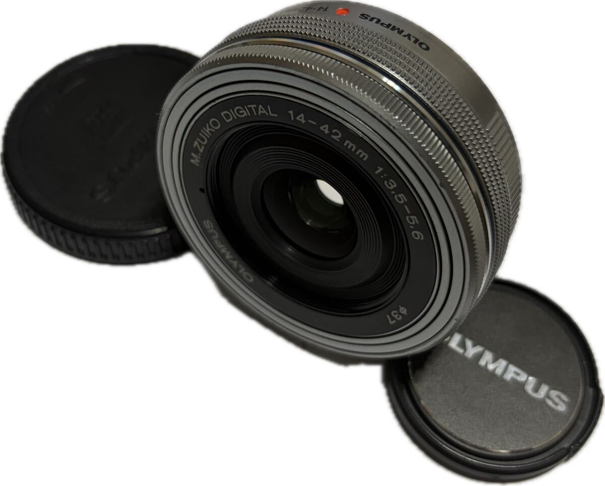 ★極上美品★ オリンパス OLYMPUS M.ZUIKO DIGITAL ED 14-42mm F3.5-5.6 EZ #32610028