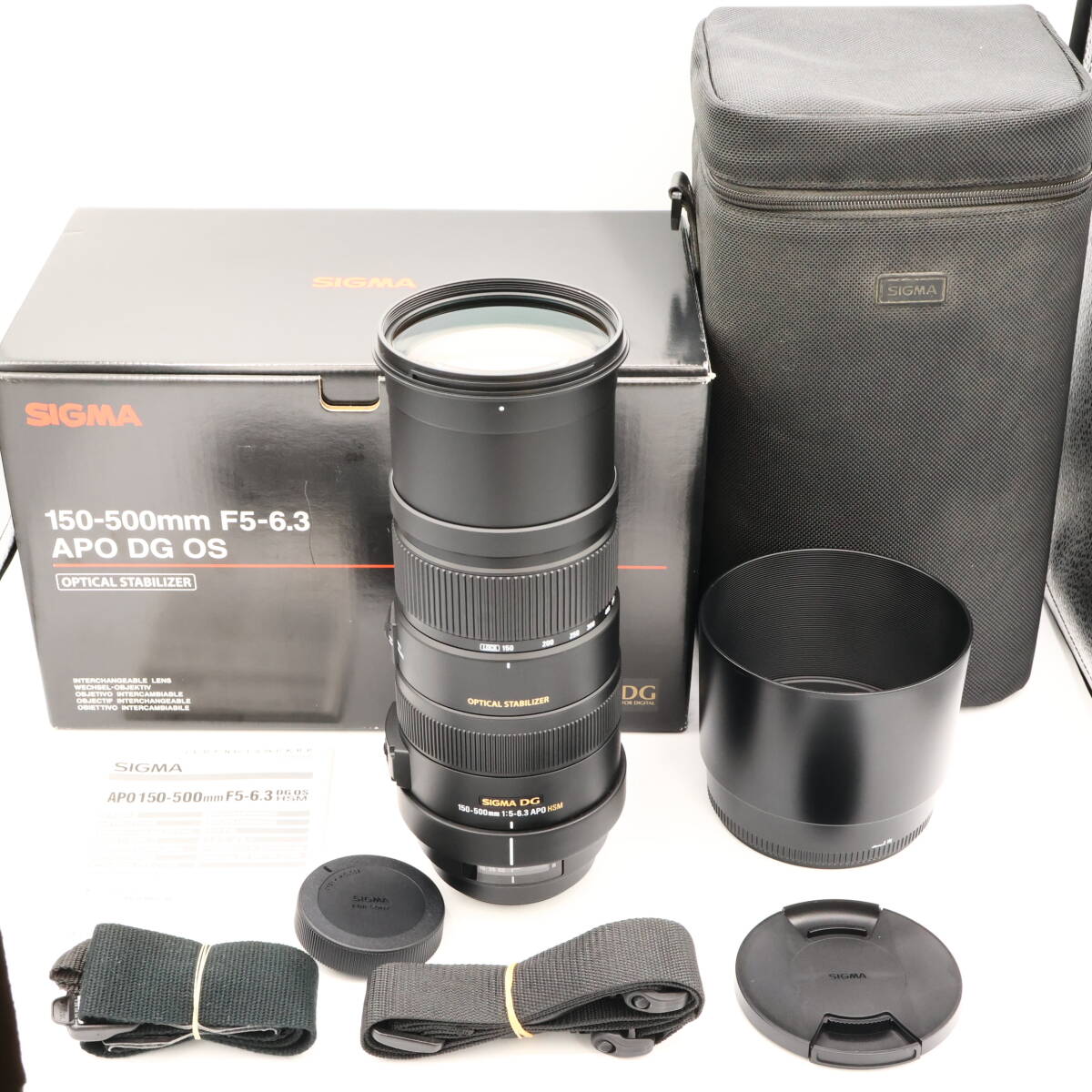 SIGMA シグマ 望遠ズームレンズ APO 150-500mm F5-6.3 DG OS HSM ソニーA用 フルサイズ対応 #260725_14516583