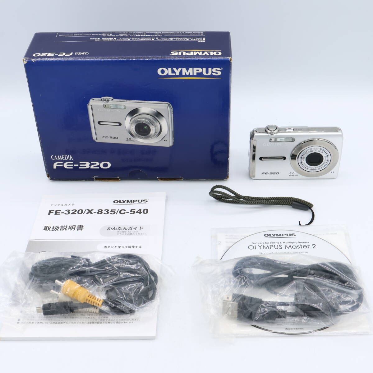 OLYMPUS オリンパス デジタルカメラ CAMEDIA (キャメディア) FE-320 #260812_M41258700