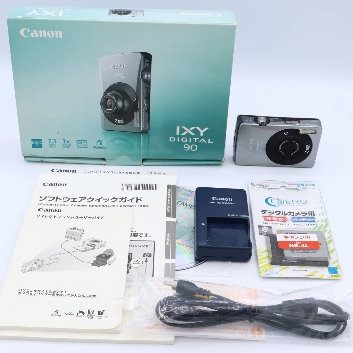 Canon キヤノン デジタルカメラ IXY (イクシ) DIGITAL 90 IXYD90 #260808_4513312637