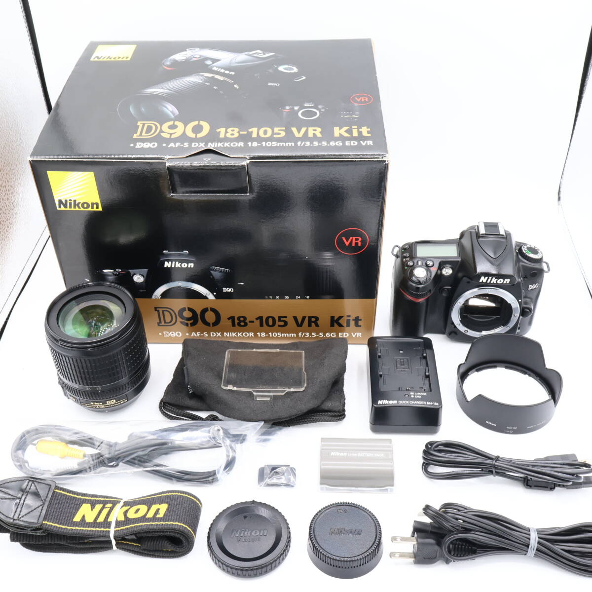Nikon ニコン デジタル一眼レフカメラ D90 AF-S DX 18-105 VRレンズキット ブラック D90LK18-105 #260815_2289853