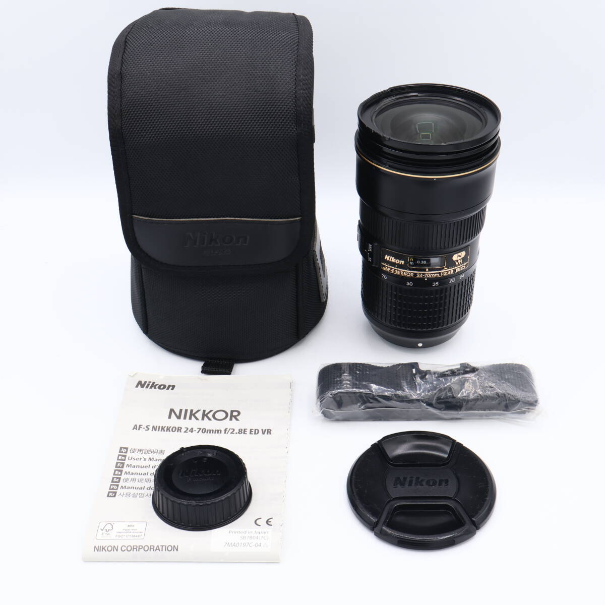 Nikon ニコン 標準ズームレンズAF-S NIKKOR 24-70mm f/2.8E ED VR フルサイズ対応 #260814_2136720